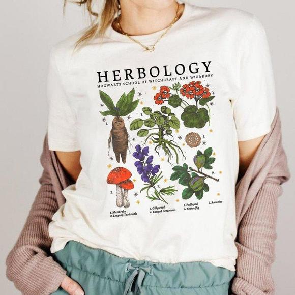Tops - Herbology Gardening Witchcraft Shirt